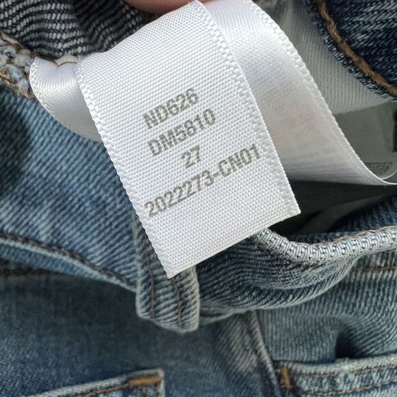 Madewell Women's The Momjean Blue Wash 5 Pocket‎ Style Cotton Mom Jeans Size 27 - Picture 12 of 16